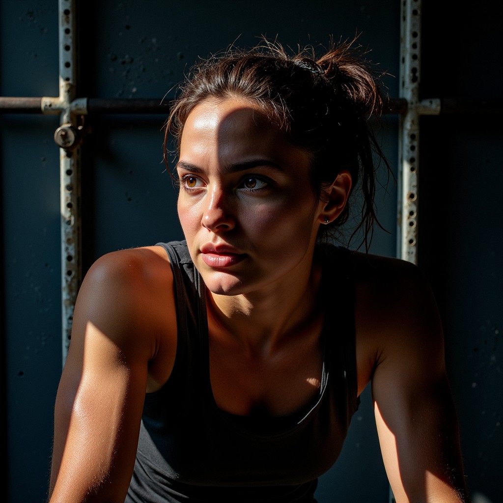 Free Strength through shadows Image - Strength, Determination, Athletic ...