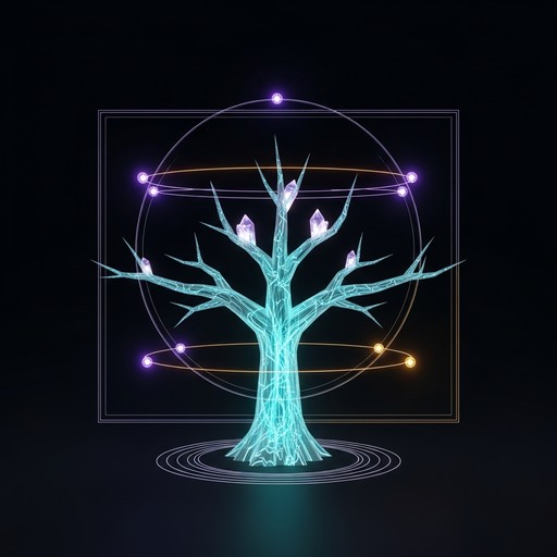 Free Glowing Energy Tree Image - Tree, Bioluminescent, Glowing ...