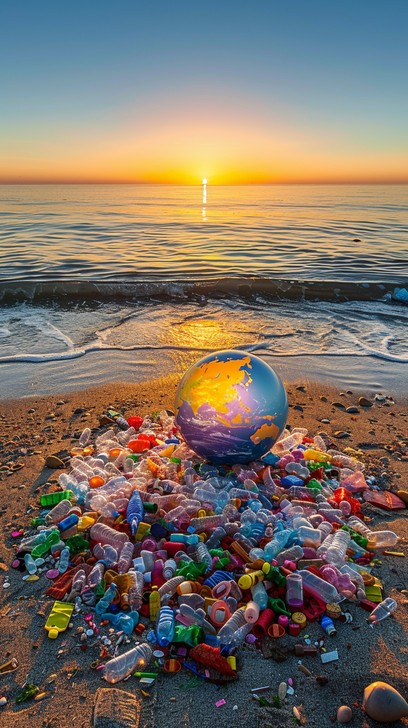 Free Polluted Sunset Beach Image - Beach, Sunset, Pollution | Download ...