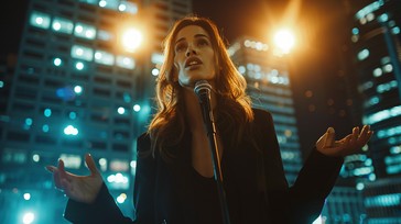Free City Night Performance Image - Singer, Performance, City ...