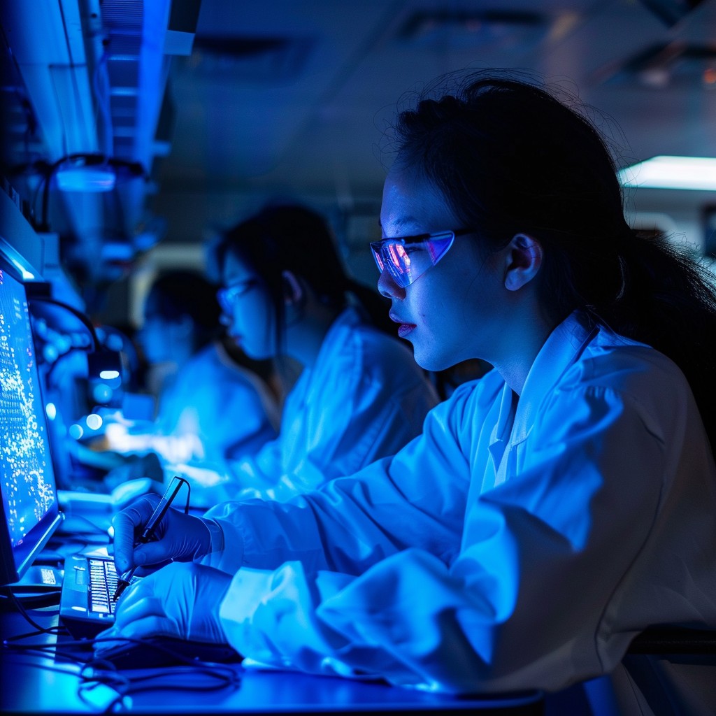 Free Focused Tech Work Image - Technology, Laboratory, Scientists ...