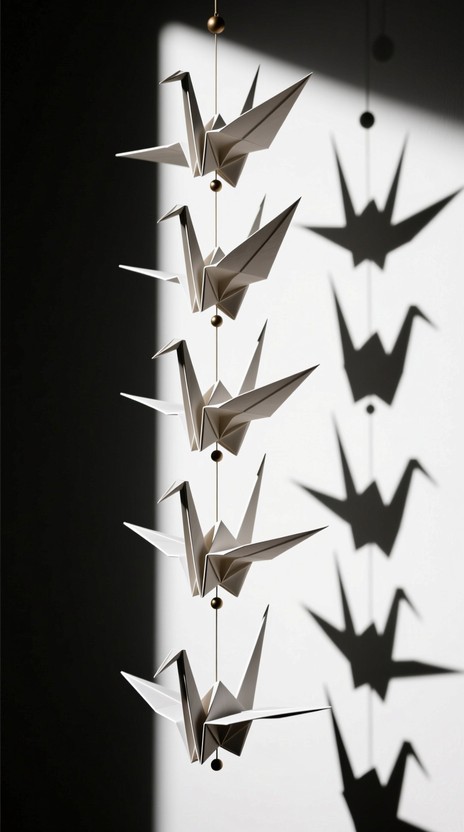Free Shadows and Cranes Photo - Origami, Cranes, Paper | Download at ...