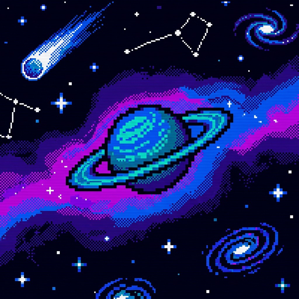 Free Pixel Space Adventure Image - Pixel, Retro, Space | Download at ...