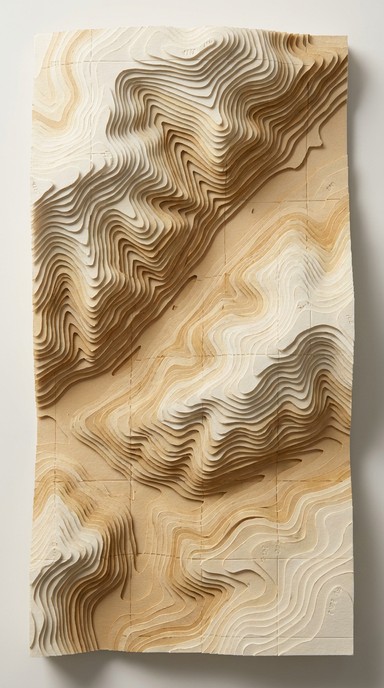 Download Layered Paper Map Image - Map, Paper, Papercut | StockCake