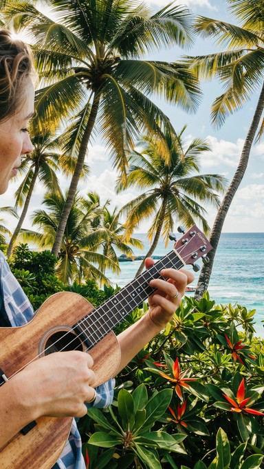 Free Tropical Music Magic Image - Musician, Ukulele, Tropical ...