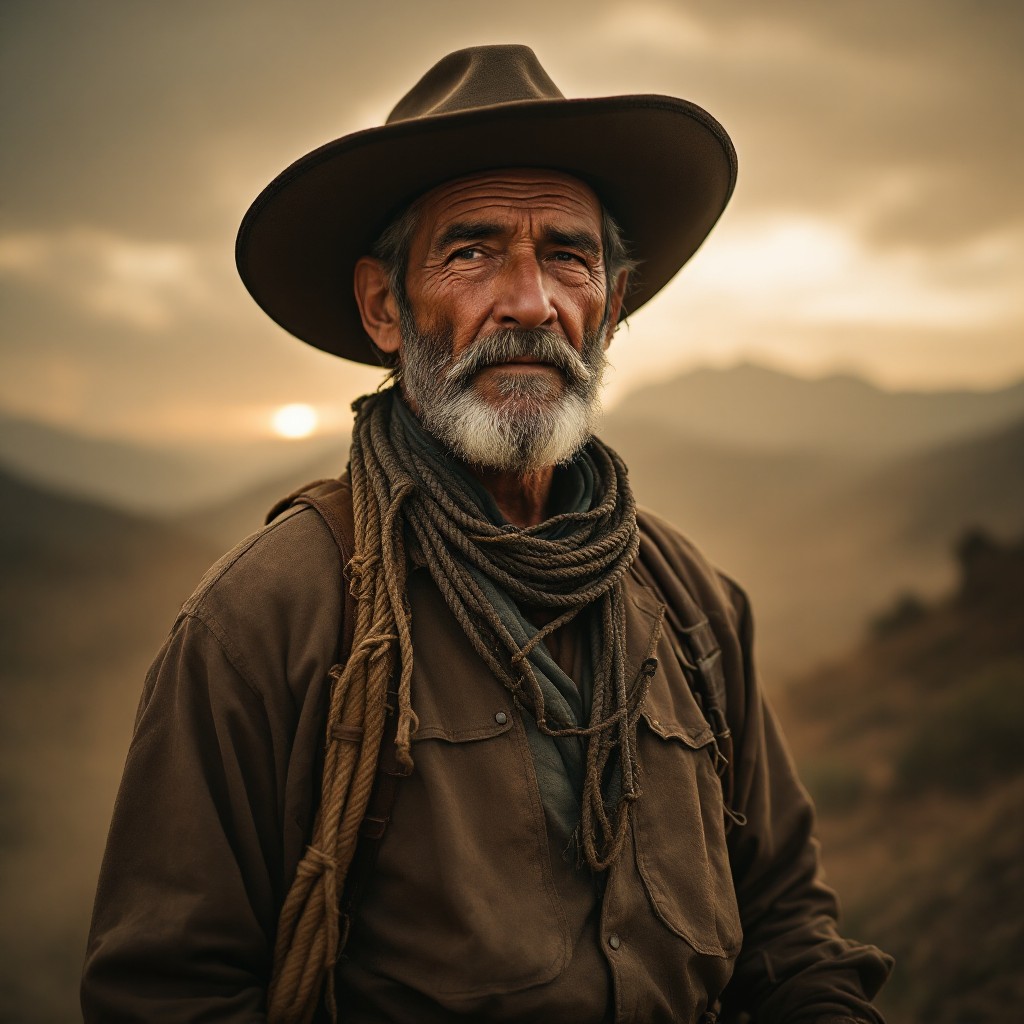 Free Mountain Cowboy Dawn Image - Cowboy, Mountains, Sunrise | Download ...