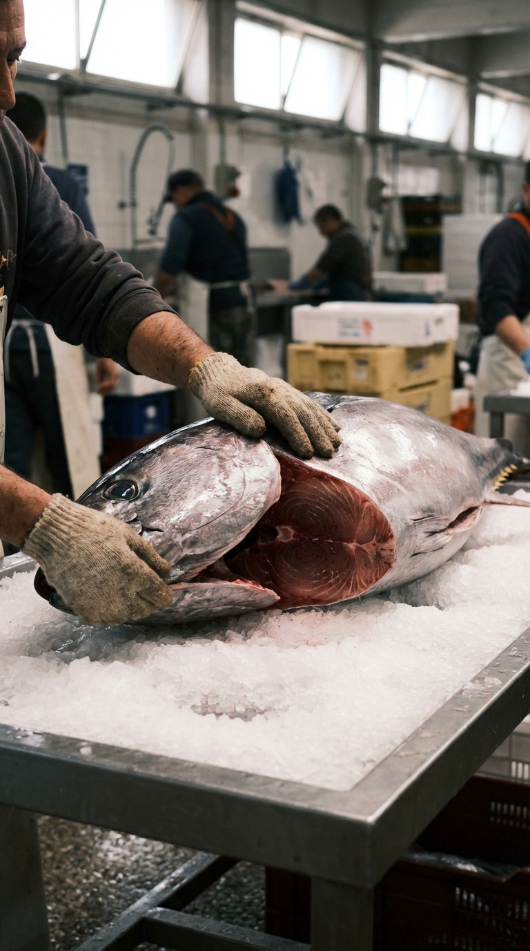 Free Fresh Tuna Inspection Image - Tuna, Fishmonger | Download at StockCake