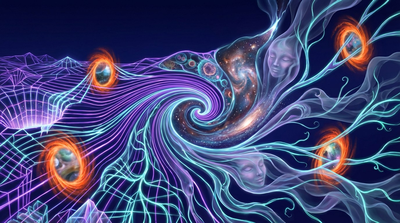 Free Dimensional Energy Flows Image - Surreal, Dimensional, Abstract ...