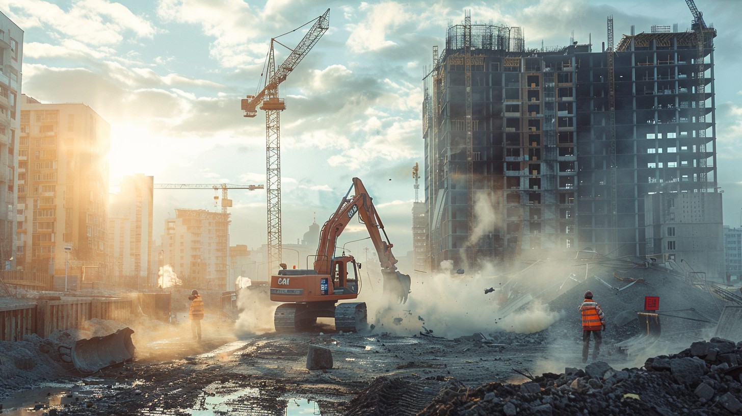 Random Construction Image Free Construction site activity Image - Construction, Sunset ...