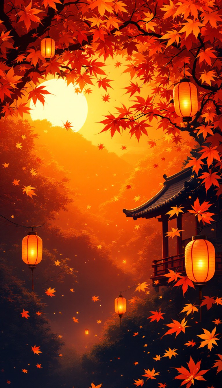 Free Autumn Lantern Magic Image - Autumn, Maple, Lantern | Download at ...
