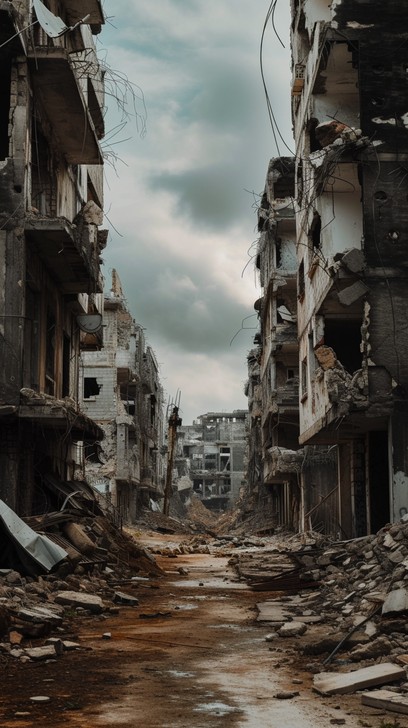 Free Devastated Urban Landscape Image - Destruction, War, Devastation ...