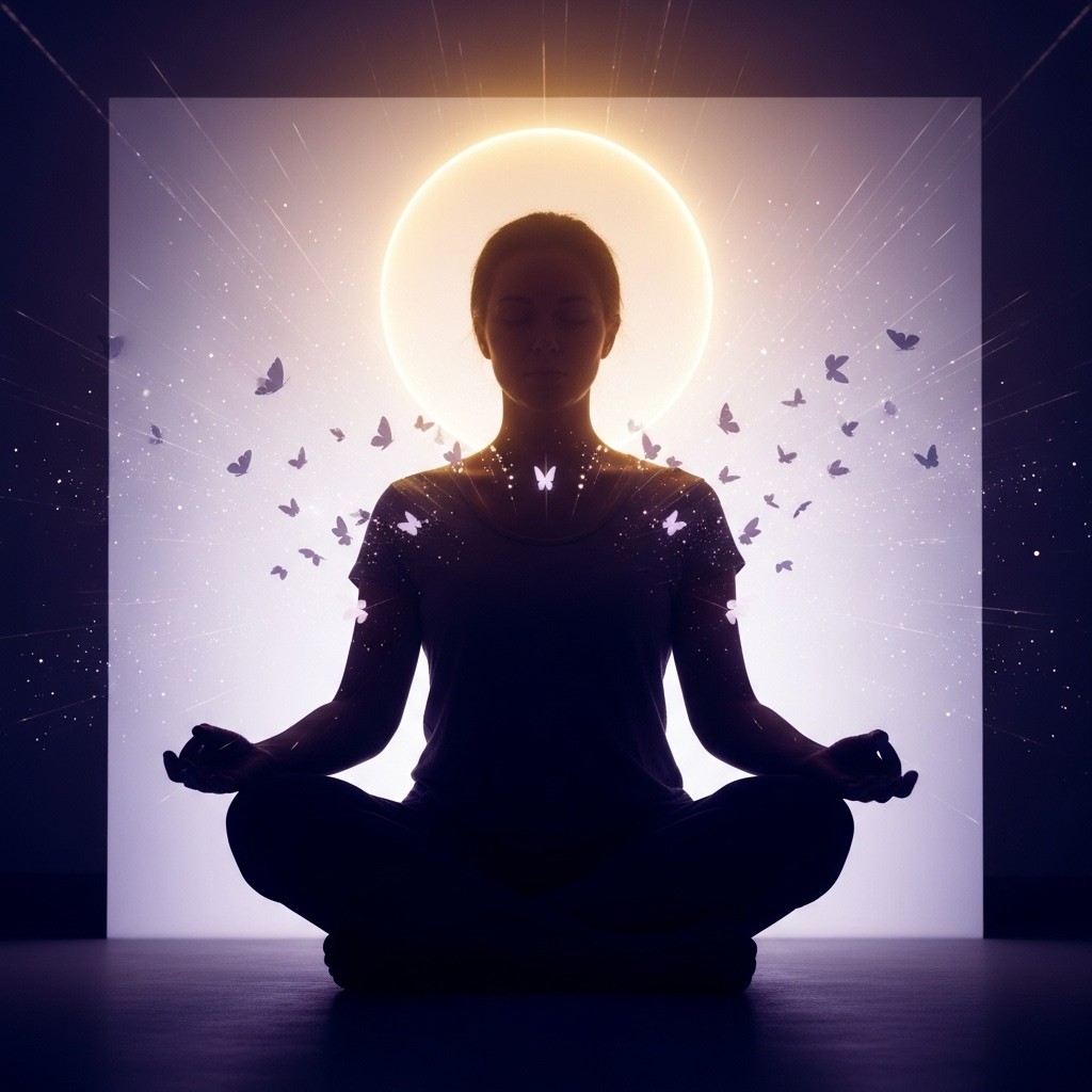 Divine Innerg Free Divine Inner Light Image - Meditation, Silhouette, Transformation ...