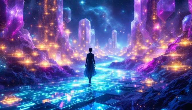 Free Cosmic Data Interface Image - Robot, Surreal, Ethereal | Download ...