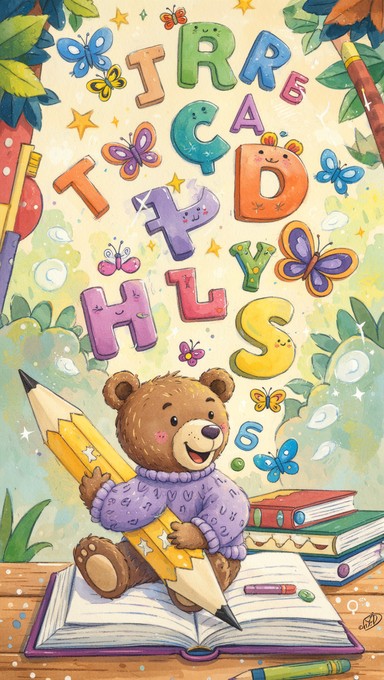 Free Bear Writing Magic Image - Bear, Teddy, Cub | Download at StockCake