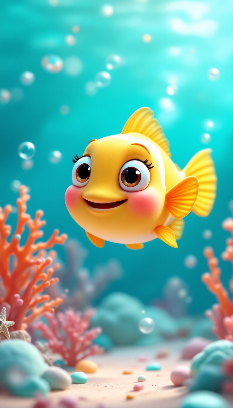 Free Happy Ocean Friend Image - Fish, 3d, Claymation | Download at ...