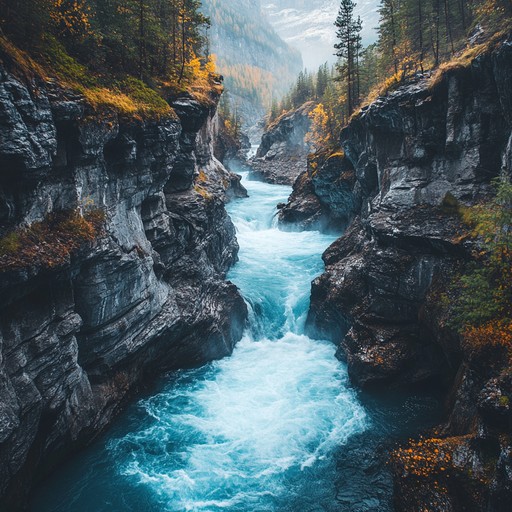 Free Majestic Mountain River Image - River, Mountains, Forest ...