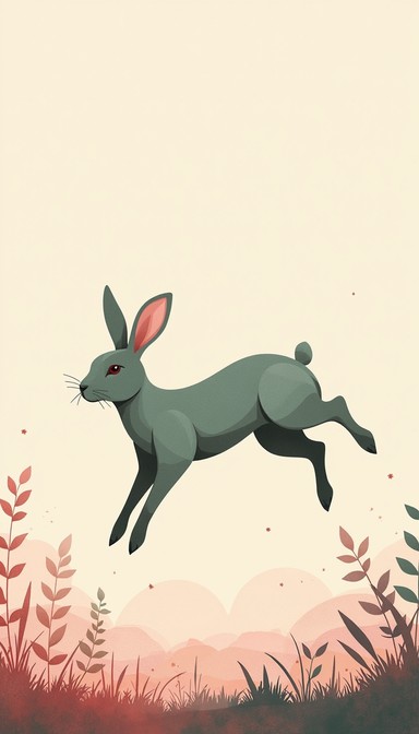Free Dawn Rabbit Soars Image | Download at StockCake
