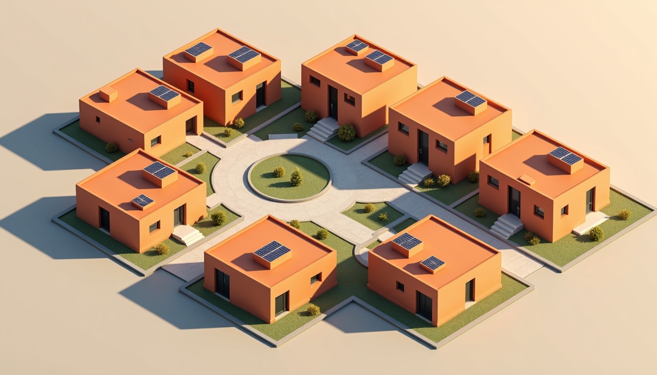 Free Sustainable Community Housing Image - Housing, Terracotta, Modular ...