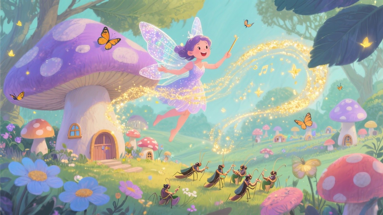 Free Enchanted Fairy Forest Image - Fairy, Mushroom, Whimsical ...