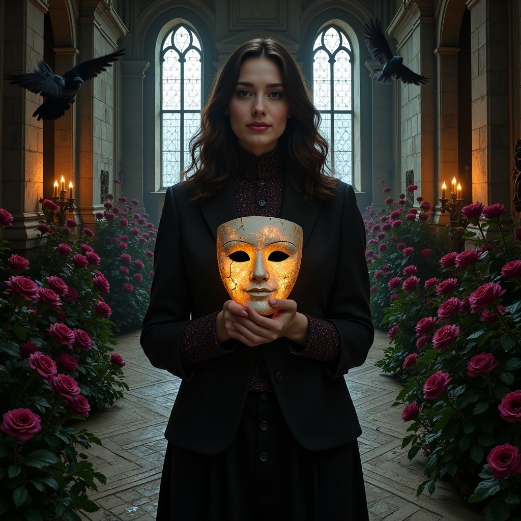 Free Sacred Golden Mask Image - Gothic, Mask, Cathedral | Download at ...