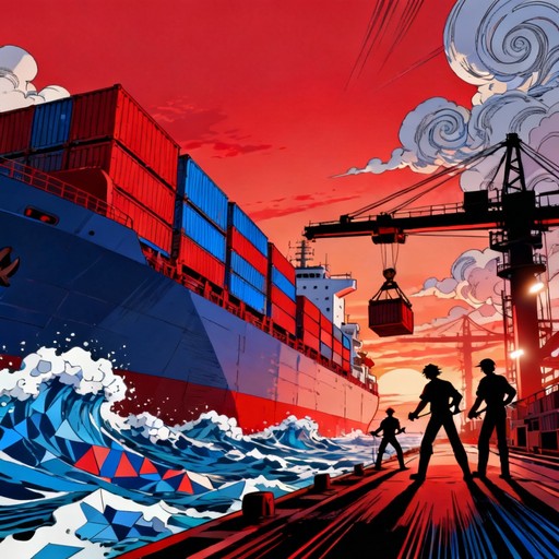 Download Anime Port Operations Image - Anime, Manga, Port | StockCake