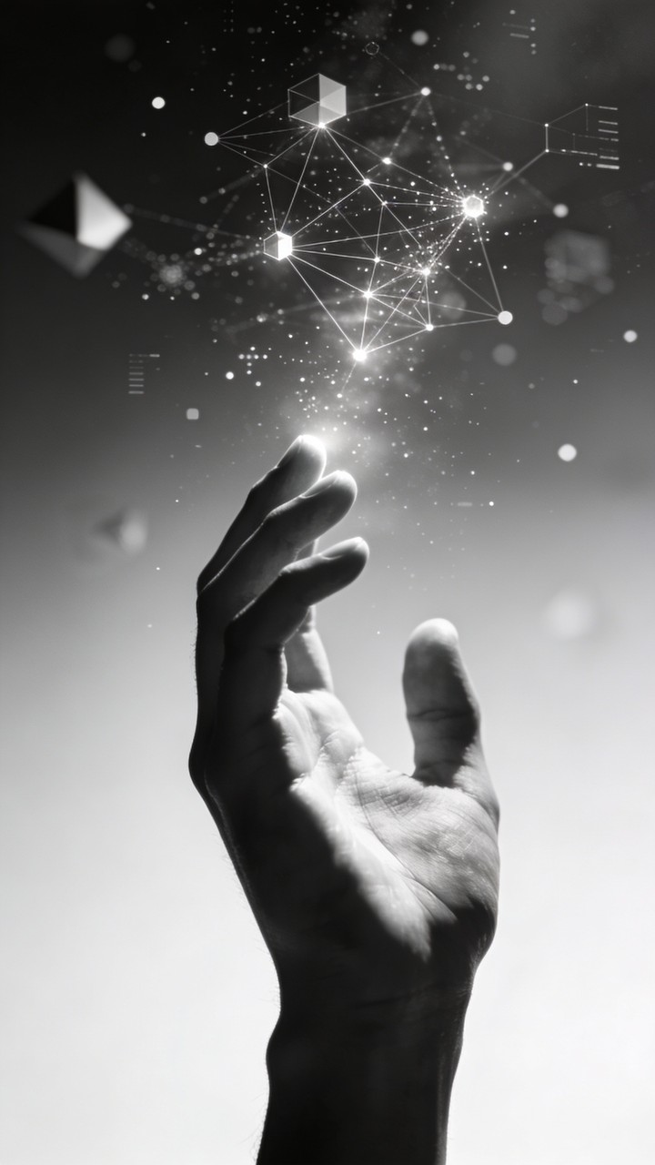 Hand Backlit Free Reaching Digital Future Image - Hand, Technology, Reaching ...