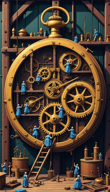 Free Clockwork's Hidden World Image | Download at StockCake