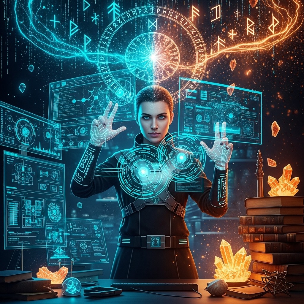 Free Digital Magic Fusion Image - Holographic, Digital, Magic ...