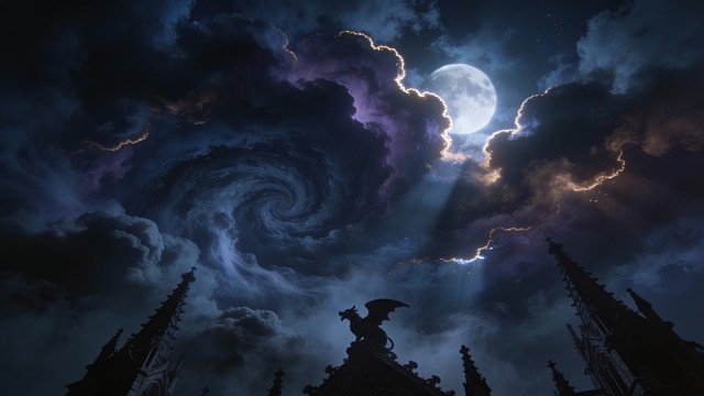 Free Gothic Storm Rising Image - Gothic, Storm, Night | Download at ...