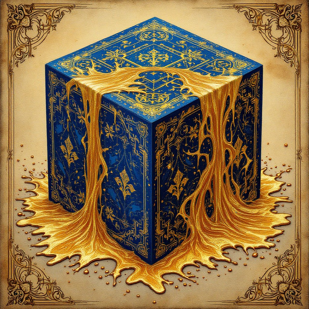 Free Melting Alchemical Cube Image - Alchemy, Transformation, Cube ...