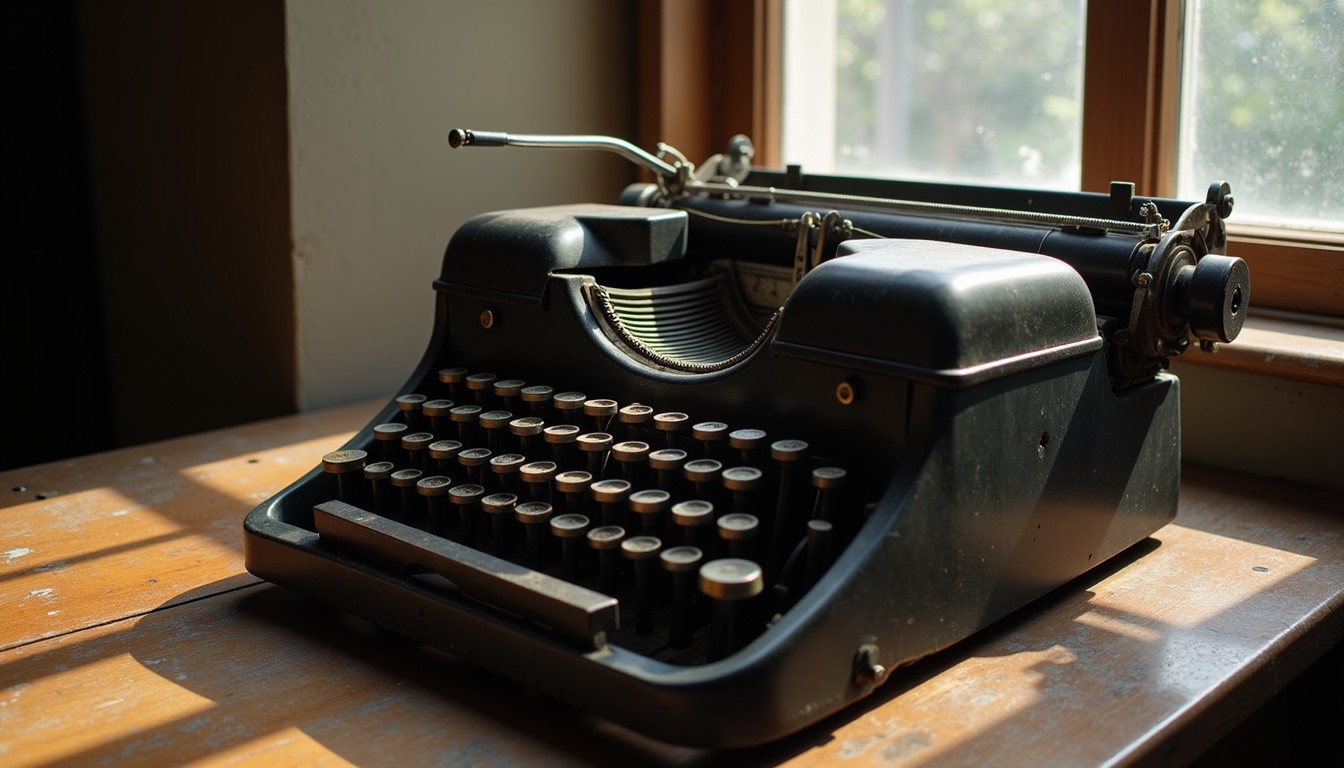 Free Sunlit Typewriter Keys Image - Typewriter, Vintage, Mechanical ...