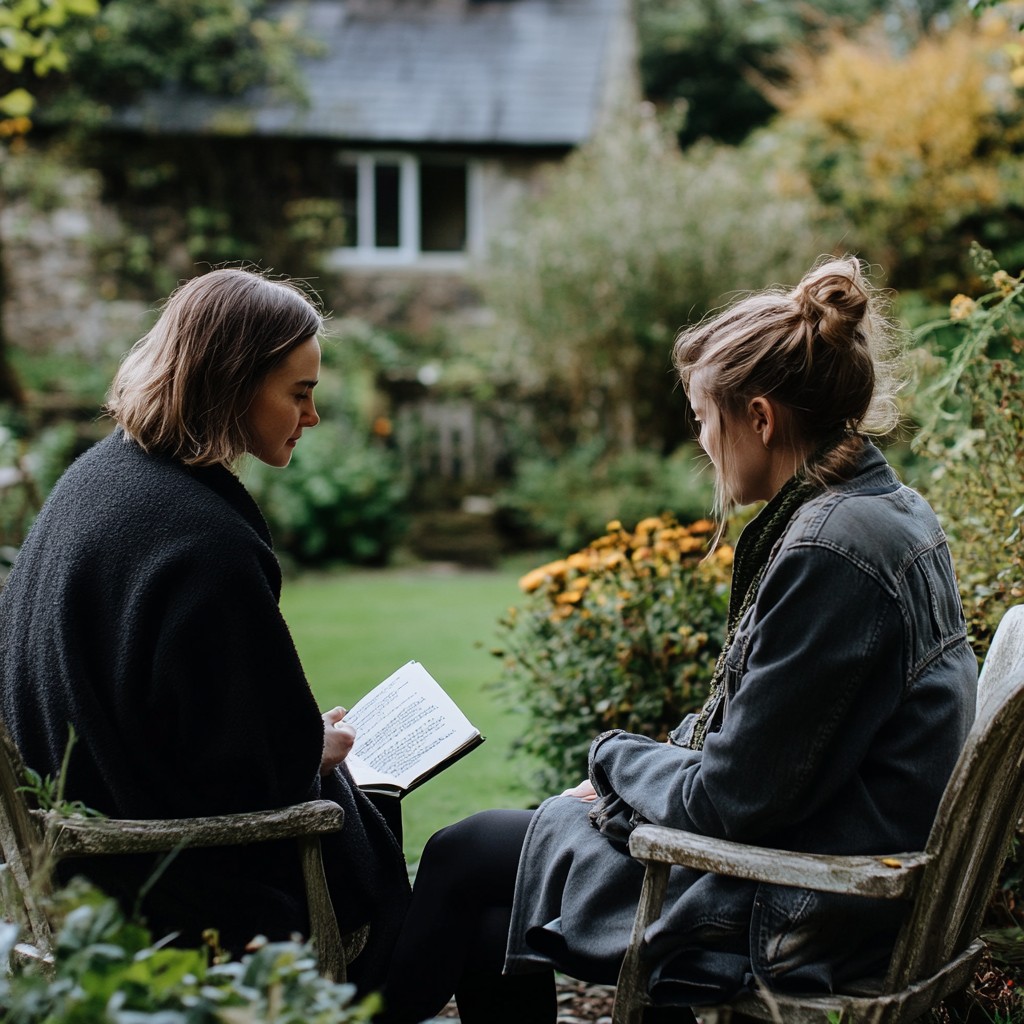 Free Garden Reading Session Image - Garden, Reading, Women | Download ...