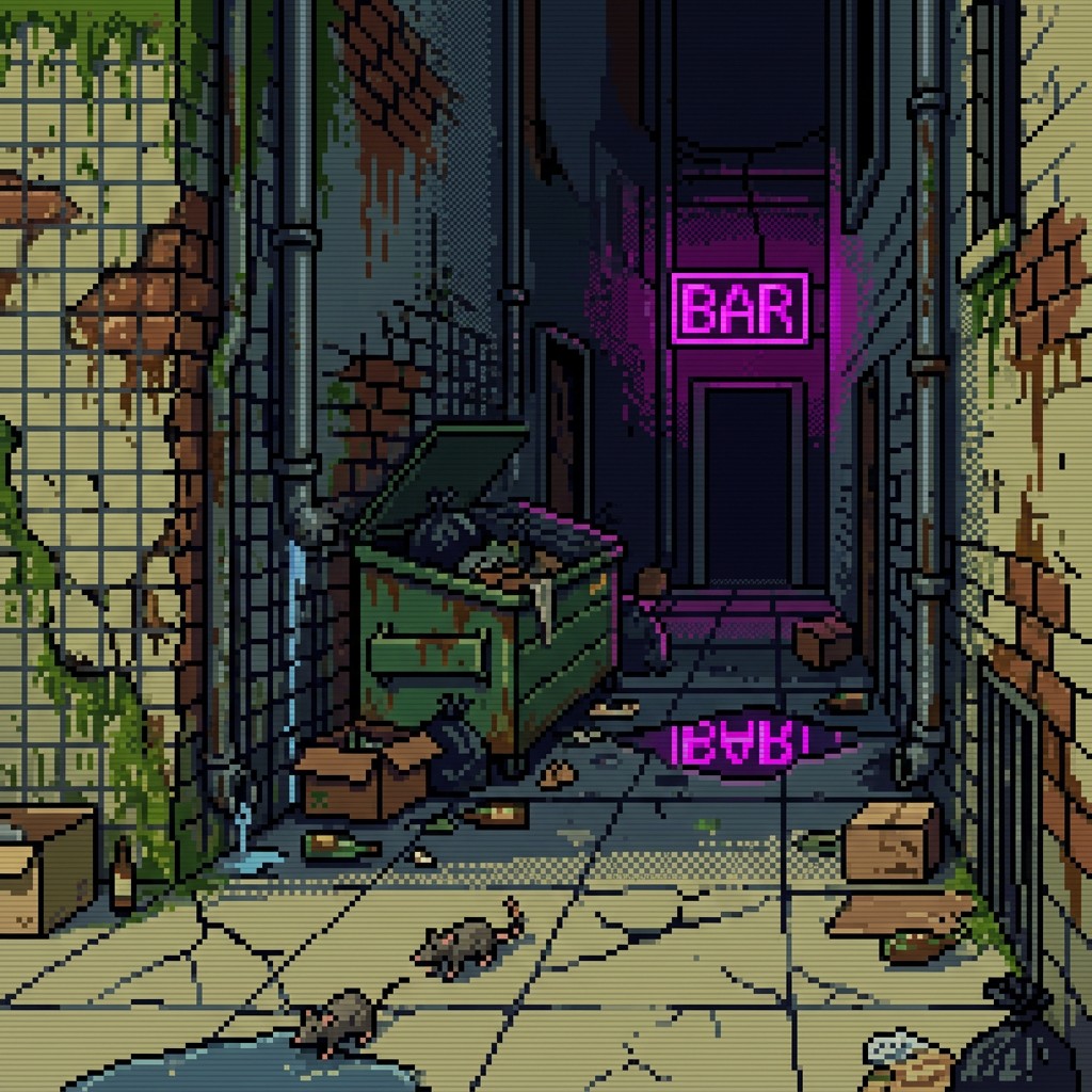 Free Pixel Alley Decay Image - Pixel, Alleyway, Urban | Download at ...