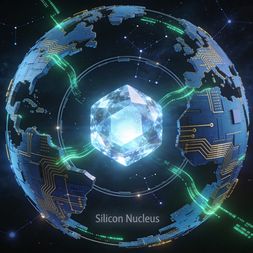 Free Silicon Nucleus Galaxy Image - Silicon, Technology, Circuit ...