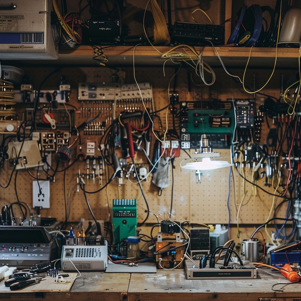 Free Electronics Workshop Chaos Image - Electronics, Workshop ...