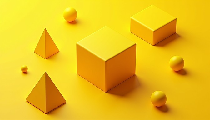 Yellow Color Geometry Free Minimalist Yellow Geometry Image - Geometric, Yellow, Minimalist ...