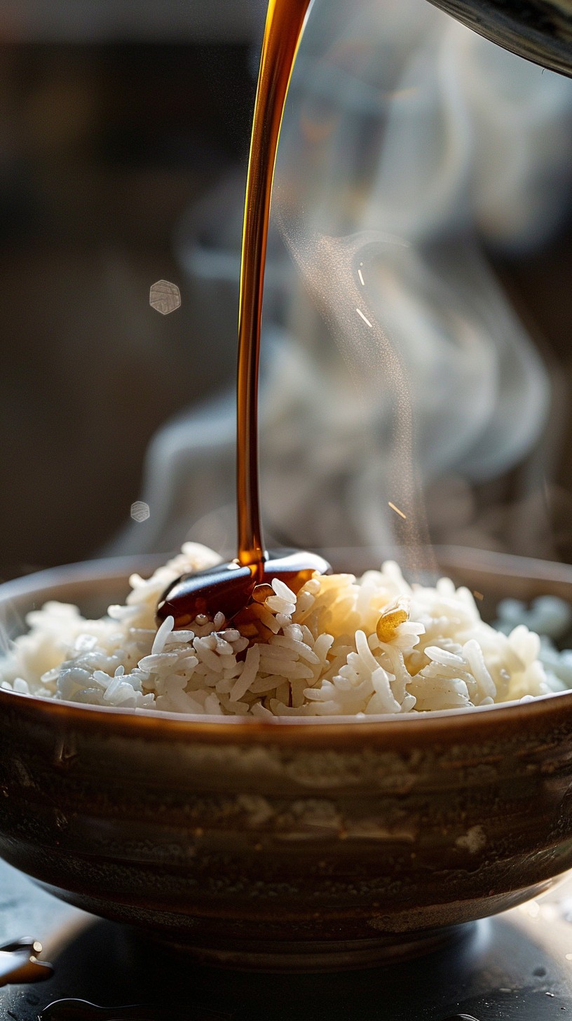 Free Savory Sauce Drizzle Image - Sauce, Rice, Steam | Download at ...
