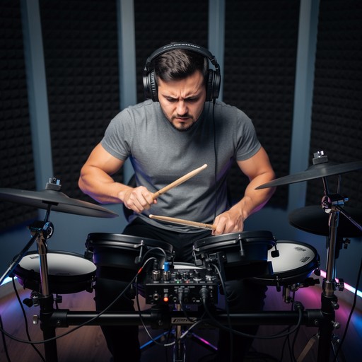 Random Drummer Free Drummer Creates Rhythm Image - Drummer, Musician, Headphones ...