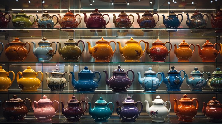 Teapots Collection Disaster Free Artistic Teapot Collection Image - Teapots, Collection ...