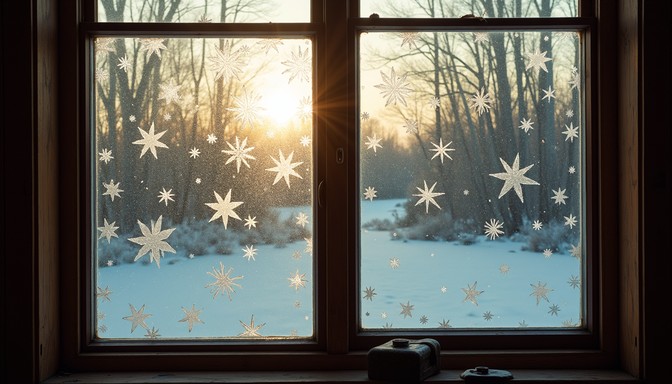 Free Cozy Winter Window Image - Winter, Window, Snowflakes | Download ...