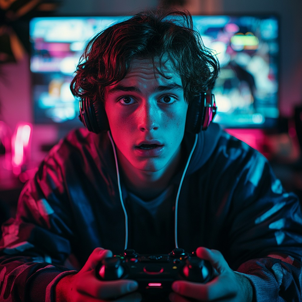 Free Focused gamer playing Photo - Gaming, Teenager, Concentration ...