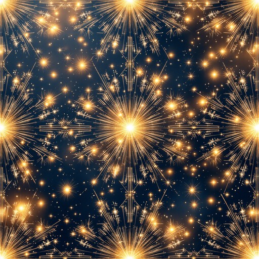 Free Golden Blue Fireworks Image - Fireworks, Geometric, Abstract ...