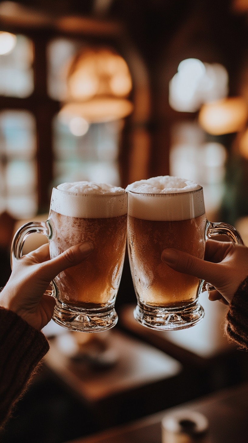 Free Cheers with beers Image - Beer, Cheers, Pub | Download at StockCake