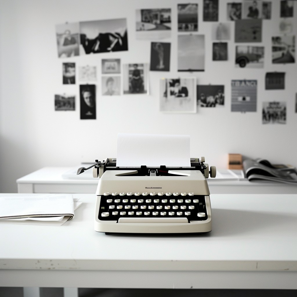 Free Vintage Typewriter Setup Image - Vintage, Typewriter, Creative ...