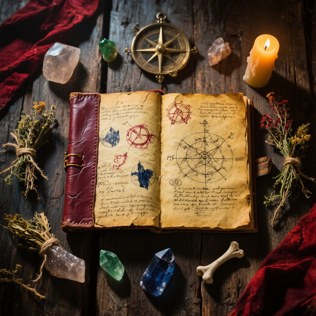 Free Ancient Mystical Grimoire Image - Grimoire, Occult, Spellbook ...