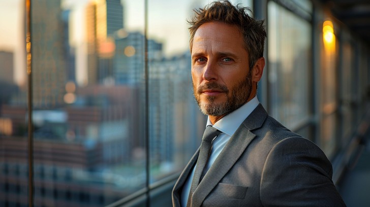Compay Executive Free Corporate Executive View Image - Businessman, Suit, Cityscape ...