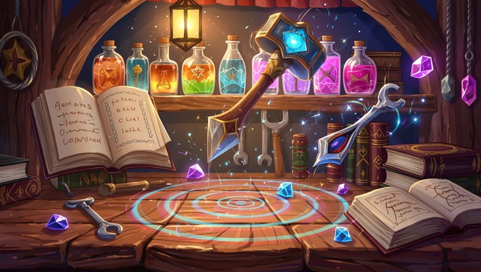 Free Magical Potion Crafting Image - Anime, Manga, Potion | Download at ...