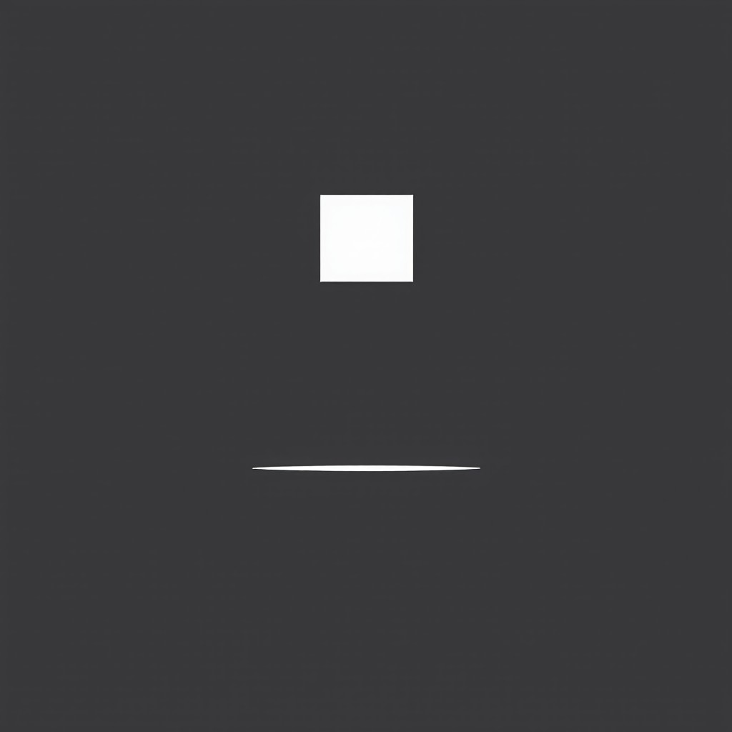 Free Floating White Square Image - Minimal, Geometric, Square ...