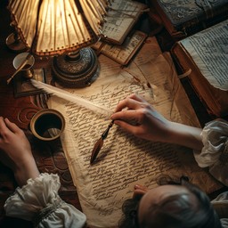 Writing History Graphics Free Historical Writing Session Image - Writing, History, Candle ...