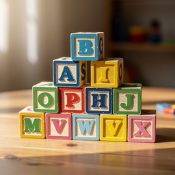 Free Colorful Learning Blocks Image - Blocks, Alphabet, Learning ...